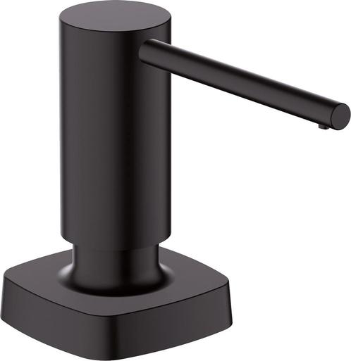 Hansgrohe A71 zeep-/ lotiondispenser, mat zwart, Doe-het-zelf en Verbouw, Sanitair, Bad, Nieuw, Ophalen of Verzenden