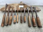 Werkgereedschap (10) Vintage - Beitelsets (10 stuks)