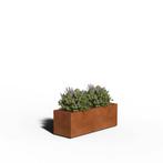 Cortenstaal Plantenbak Rechthoek | Gelast | 120 x 40 x 40, Tuin en Terras, Verzenden, Nieuw