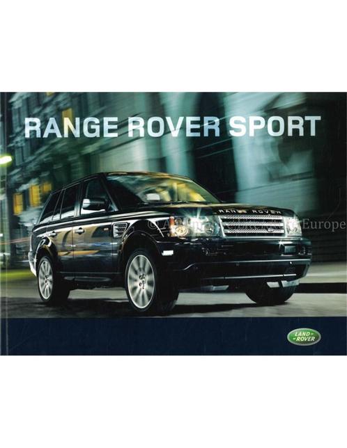 2007 RANGE ROVER SPORT BROCHURE ENGELS, Boeken, Auto's | Folders en Tijdschriften