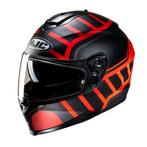 HJC C70N Holt Zwart Rood Integraalhelm, Nieuw met kaartje, HJC, Heren, Verzenden