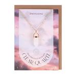 Ketting - Clear Quartz, Sieraden, Tassen en Uiterlijk, Edelstenen, Ophalen of Verzenden, Nieuw