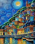 Alessio Variani (1982) - Incanto sotto la Luna, Antiek en Kunst