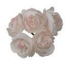 Ranonkels foam Creme Roze 6 cm bundel 5 stuks, Ophalen of Verzenden, Nieuw