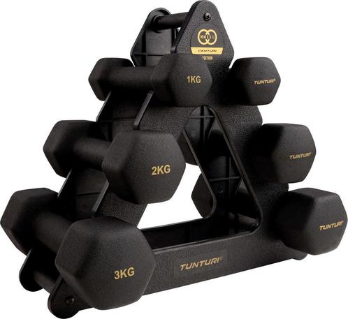 Tunturi Gewichten Centuri - Halterset - Dumbbell Set -, Sport en Fitness, Fitnessmaterialen, Nieuw, Ophalen of Verzenden