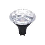 LED AR70 Spot | Dimbaar | GU10 | 45° | 6 Watt | ZWART, Ophalen of Verzenden, Nieuw, Led-lamp