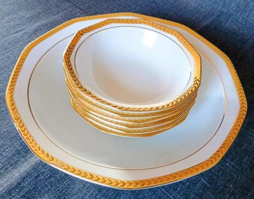 Winterling - Bavaria - Tafelservies voor 6 (7) - 24 kt goud, Antiek en Kunst, Antiek | Meubels | Tafels