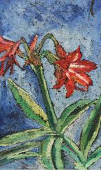 Spaanse school (XX) - Amaryllis - NO RESERVE, Antiek en Kunst