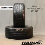 245/40/20 99W (*) Bridgestone zomerbanden demo 2X, 245 mm, Nieuw, Ophalen of Verzenden, Band(en)