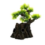 Boomstronk met bonsai OS-158 - aquarium decoratie, Dieren en Toebehoren, Ophalen of Verzenden, Nieuw