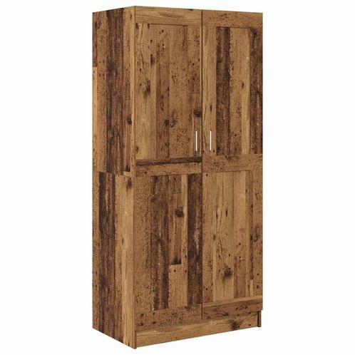 vidaXL Kledingkast Anders Oud Hout 82.5 x 51.5 x 180 cm, Huis en Inrichting, Kasten | Kledingkasten, Nieuw, Verzenden