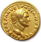 Romeinse Rijk. Vespasian (69-79 n.Chr.). AV Aureus,  Rome