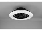 REALITY STRALSUND - Ventilator - Zwart mat - incl. 1x SMD 30, Verzenden, Zo goed als nieuw