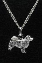 Zilveren Tibetaanse spaniel ketting hanger - groot, Verzenden, Nieuw