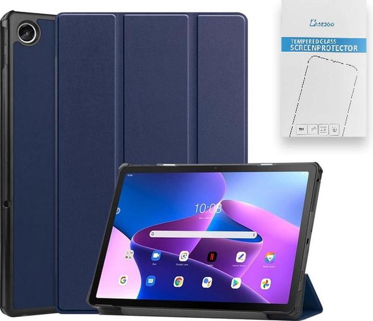 Tablet Hoes &amp; Screenprotector geschikt voor Lenovo Tab, Computers en Software, Tablet-hoezen, Nieuw, Ophalen of Verzenden