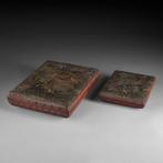 Suzuri’bako  (schrijfdoos) en ryôshibako  (briefdoos), Antiek en Kunst
