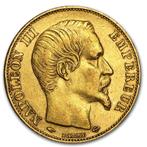 Gouden 20 Francs Napoleon III (1852-1870), Verzenden, Losse munt, Goud