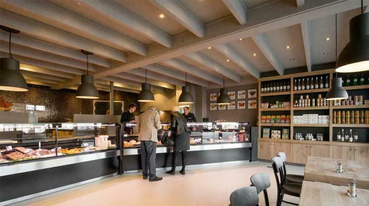 Koeltoonbank Plaatkoeling winkelinrichting slagerij vis, Zakelijke goederen, Horeca | Overige