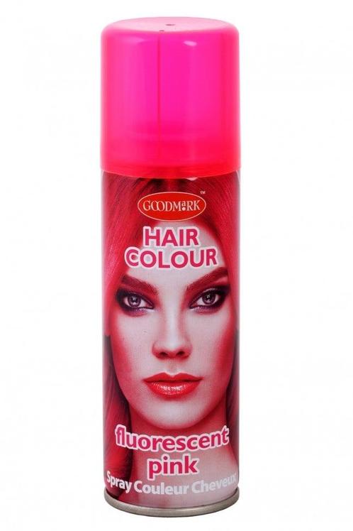Haarspray Fluor Pink, Kleding | Dames, Carnavalskleding en Feestkleding, Nieuw, Ophalen of Verzenden
