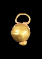 West-Aziatisch Goud Bolvormige hanger met granulaat (Zonder, Antiek en Kunst