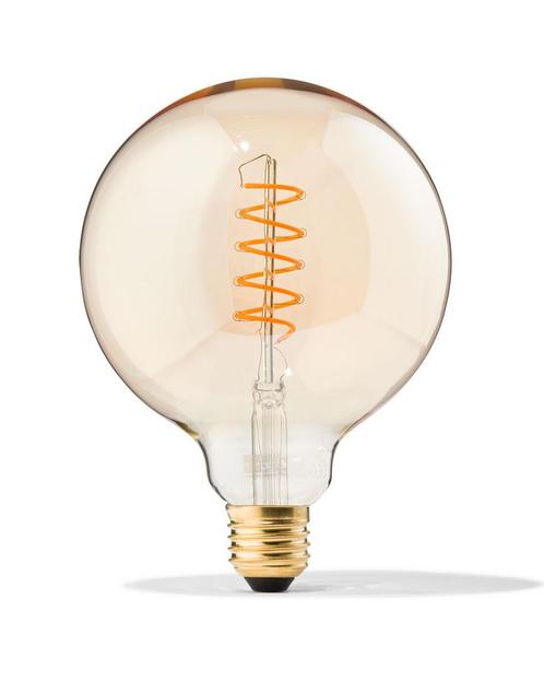 HEMA Led globe goud E27 4W 200lm g125, Huis en Inrichting, Lampen | Overige, Nieuw, Verzenden