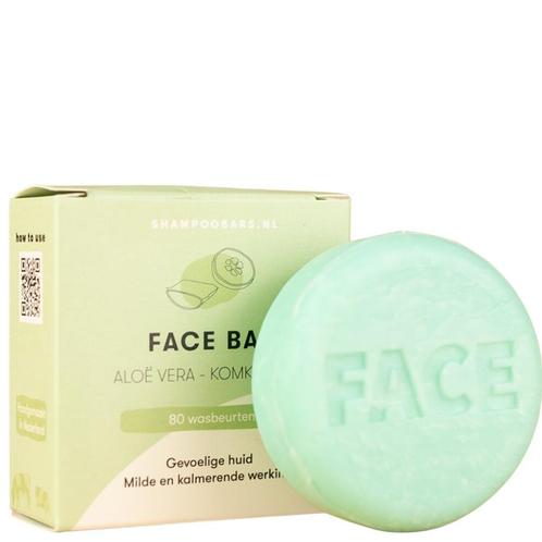 ShampooBars Facewash Bar Aloë Vera Komkommer Gevoelige Huid, Sieraden, Tassen en Uiterlijk, Uiterlijk | Gezichtsverzorging, Verzorging
