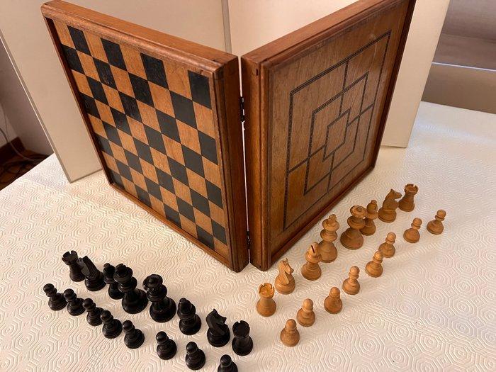 Schaakspel - Hout, Antiek en Kunst, Curiosa en Brocante