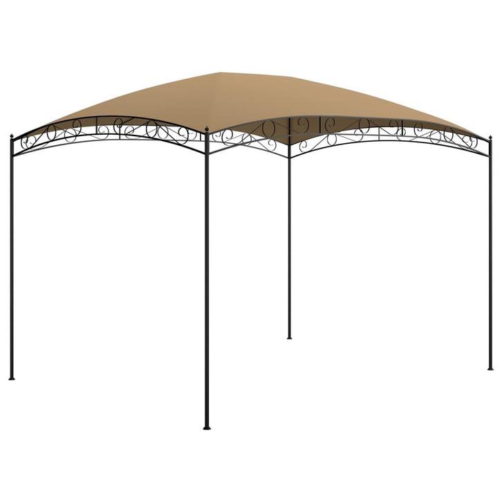 vidaXL Prieel 180 g/m² 3x4x2,65 m taupe, Tuin en Terras, Partytenten, Nieuw, Verzenden