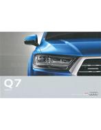 2015 AUDI Q7 BROCHURE DUITS, Boeken, Auto's | Folders en Tijdschriften, Nieuw, Audi, Author
