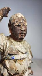 Qing Period Polychrome Wooden Figure of Nezha (Third Prince)