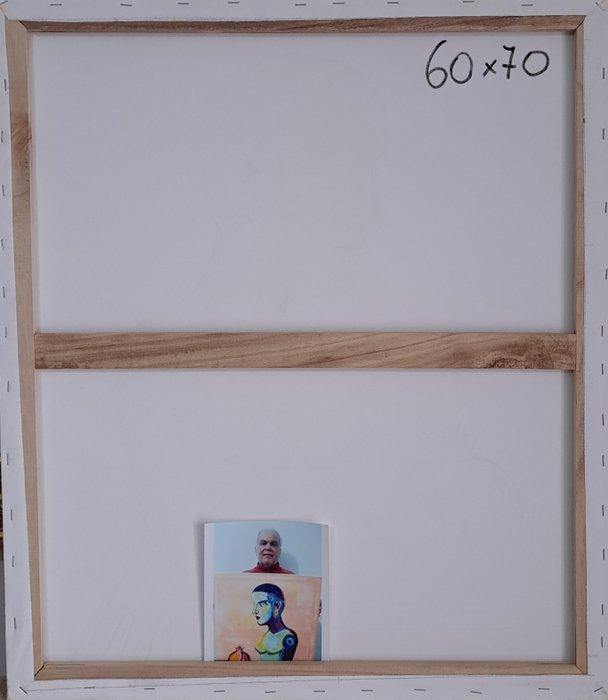 Antonio Sciacca (1957) - Madonna lignea modello XVII e XVIII, Antiek en Kunst, Kunst | Schilderijen | Klassiek