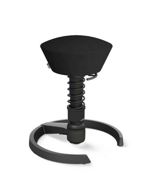 Swopper Aeris ergonomische kruk Zwart, Huis en Inrichting, Barkrukken, Ophalen of Verzenden