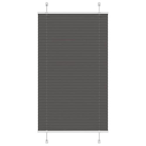vidaXL Plissé rolgordijn 70x150 cm stofbreedte 69,4 cm, Huis en Inrichting, Stoffering | Gordijnen en Lamellen, Zwart, Nieuw, Verzenden