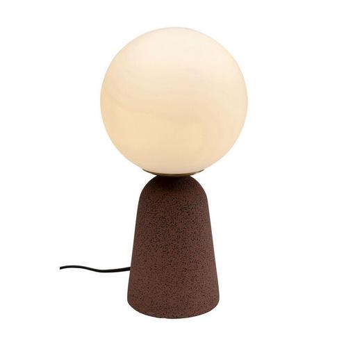 *WOONWINKEL* Kare Design Bollie Tafellamp Met Matglas Bol Ro, Huis en Inrichting, Lampen | Tafellampen, Nieuw, Verzenden