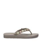 Skechers Meditation slippers voor dames in het Bruin, Slippers, Skechers, Bruin, Verzenden