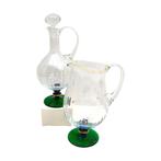 Art Nouveau karaf met waterkan