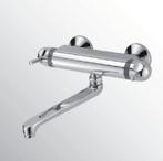 Huber Clinic Plus thermostatische keukenkraan chroom, Ophalen of Verzenden, Nieuw, Chroom, Kraan