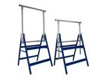 Steiger schragen 81 - 130 cm (set van 2 stuks) (Gereedschap), Verzenden, Nieuw