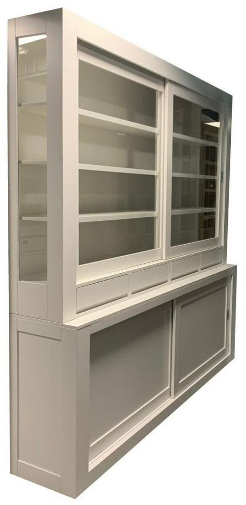 Buffetkast wit Terborg XL soft close 220 x 240cm, Huis en Inrichting, Kasten | Buffetkasten, Ophalen of Verzenden