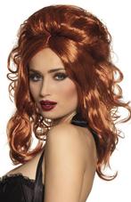 Pruik koperrood Lily Rose, Kleding | Dames, Carnavalskleding en Feestkleding, Ophalen of Verzenden, Nieuw