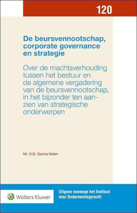 De beursvennootschap, corporate governance en strategie, Boeken, Studieboeken en Cursussen, Verzenden