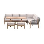 Garden Impressions Alora lounge dining set 5-delig rechts -, Verzenden, Nieuw