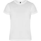 Wit ( Sport ) T-Shirt technisch weefsel / Camimera 7129, Hobby en Vrije tijd, Kledingapplicaties en Hotfix, Nieuw, Overige applicaties