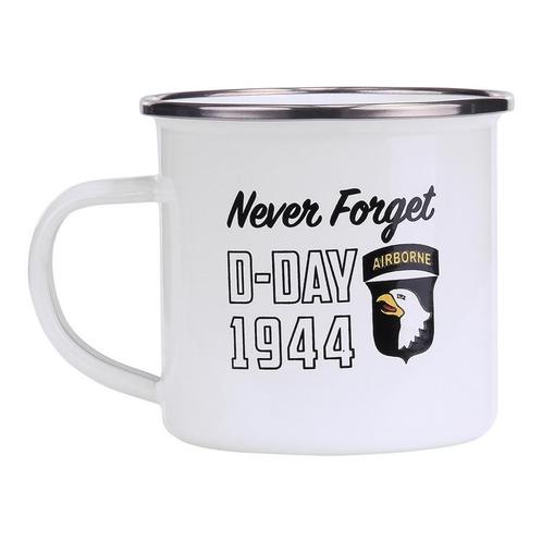 Emaille beker leger wit - D-Day 1944/airborne NIEUW, Huis en Inrichting, Keuken | Servies, Nieuw, Ophalen of Verzenden