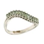 Zonder Minimumprijs - Ring - 18 karaat Witgoud - 0.97ct. tw., Sieraden, Tassen en Uiterlijk, Ringen, Nieuw