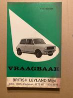 Vraagbaak - British Leyland Mini 850-1000-Clubman- 1970-1978, Ophalen of Verzenden, Gelezen