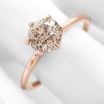 Zonder Minimumprijs - Ring - 14 karaat Roségoud - 1.06ct., Sieraden, Tassen en Uiterlijk, Ringen, Nieuw