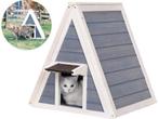 Dutchwide Kattenhuis - Voor buiten - Hok - Hout - Incl., Verzenden, Nieuw