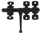 AMIG Deurgrendel mat zwart 120 x Ø12 mm, Verzenden, Nieuw