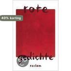 Rote Gedichte 9783150184226, Boeken, Verzenden, Gelezen